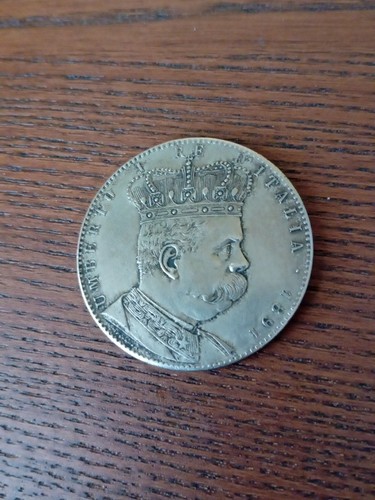 Moneta lire tallero - moneta, 5
