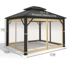 Gazebo rete di ricambio