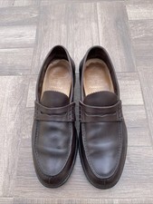 Church's mocassino pembrey scarpa uomo taglia 44.5 in pelle marrone