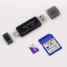 Lettore Di Schede Di Memoria Con Doppio Slot Per Schede SD/Micro SD/SDXC/SDHC