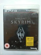 THE ELDER SCROLLS V SKYRIM PS3 USATO GIOCO ITA COPERTINA ENG