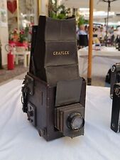 Graflex Serie B Reflex 1920 Con Otturatore centrale e Kodak F.4.5 Chassis Omagg