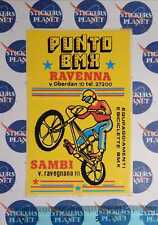 ADESIVO STICKER VINTAGE AUTOCOLLANT PUNTO BMX RAVENNA ORIGINALE ANNI '80