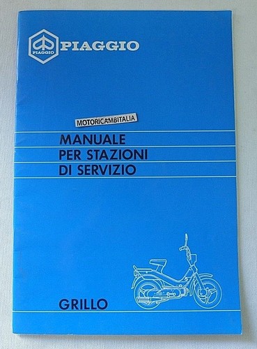 Per piaggio grillo manuale - per, 50