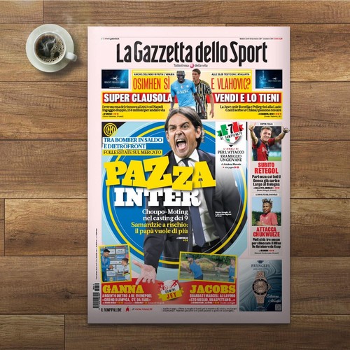 Gazzetta dello sport agosto - sport,