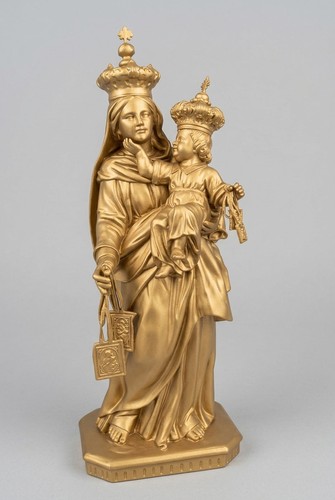 Statua madonna con - madonna, gesu