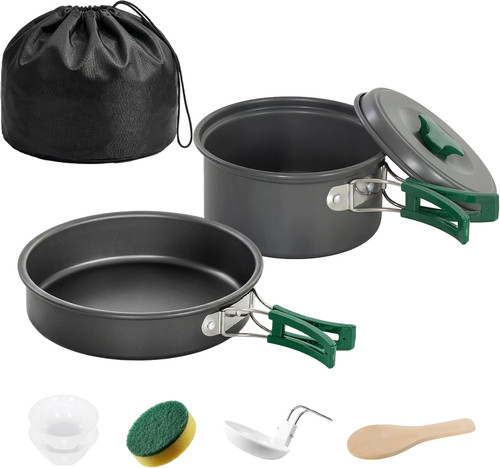 Set pentole campeggio - pentole, da