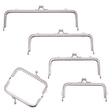 PH PandaHall 5 Dimensioni Clic Clac per Portamonete Uncinetto Telaio in M