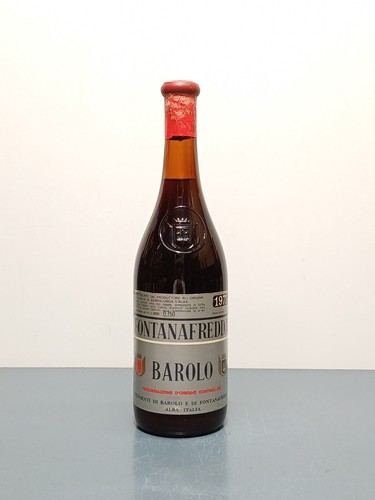 Barolo 1973 fontanafredda - barolo,