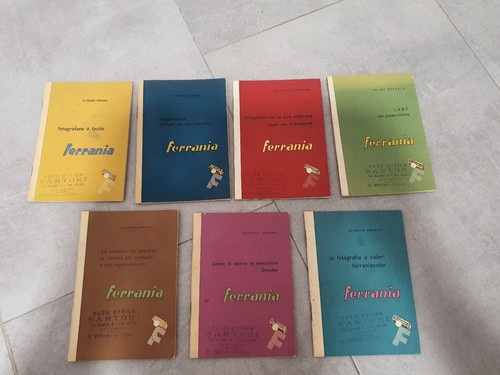 Lotto manuali ferrania - lotto,