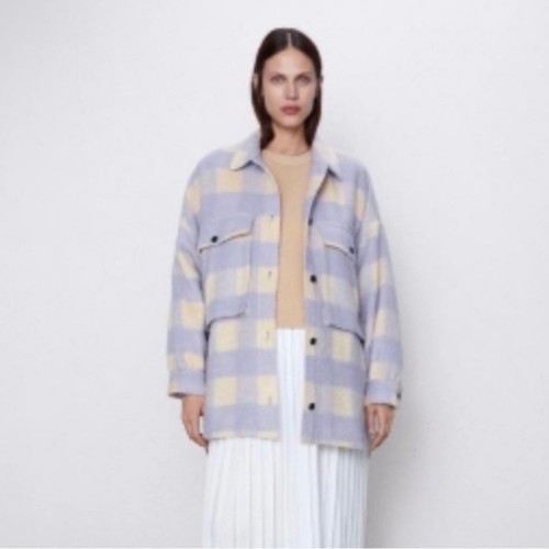 Zara shacket oversize - shacket, quadri