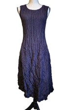 Abito viola plissettato