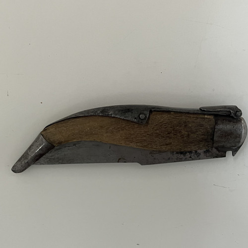 Ancien couteau pliant manche