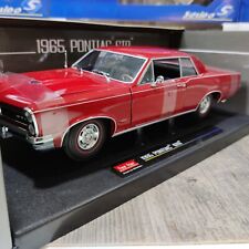 AUTO SUNSTAR PONTIAC GTO 1965 ROSSA AMERICANA DA COLLEZIONE 1:18 REF 1808