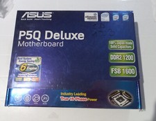 SOCKET 775- Asus P5Q Deluxe + box (NO BUNDLE) - FAILURE NOT WORKING!