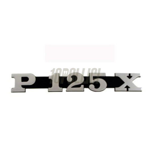 Targhetta p125x per cofani - p125x,
