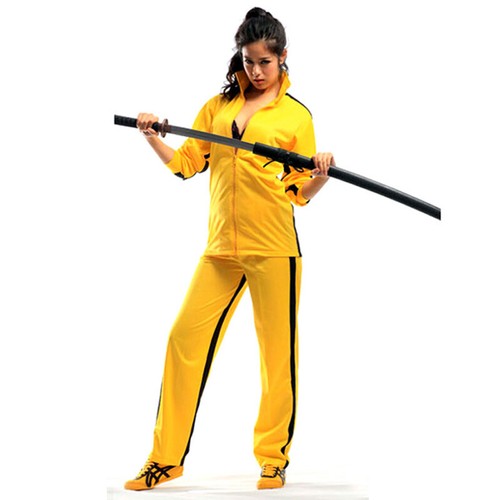 Tuta gialla costume cosplay