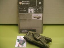 =SET BASE miniature asse e alleati Churchill coccodrillo con carta 8/48=