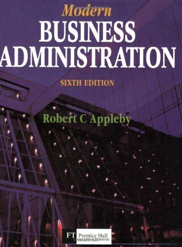 Modern business administration - modern,