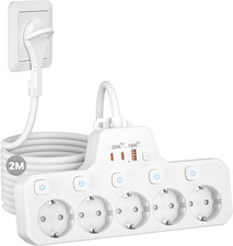 Multipresa Con Spina Piatta