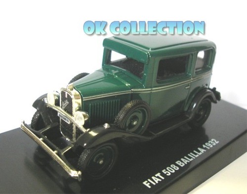 Modellino auto scala fiat - modellino,