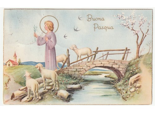Gesù ulivo ponte fiume