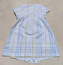 Vestito Per Bambina Burberry , 12 mesi ,Cotone , Colore Bianco