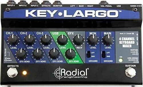 Tastiera radial key largo - radial, key-largo