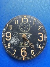  SONIA LEONIDAS REGIA AERONAUTICA orologio da plancia  WW2 cronografo PILOTA