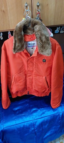 Giubbino blauer arancione - giubbino,
