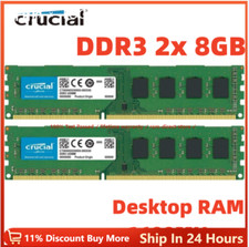 CRUCIAL DDR3 1600 MHz 16 GB (2