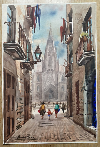 Centro storico barcellona - storico, di