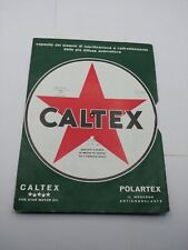 pubblicita' d' epoca a moto perpetuo CALTEX POLARTEX