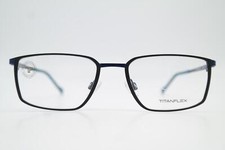 Occhiali TITANFLEX 850101 Nero Blu Ovale Montatura Nuova