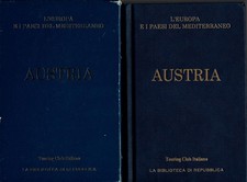 Libro Austria. Touring Club Italiano. 2006. Raro. 664 pagine + cofanetto. Illus.