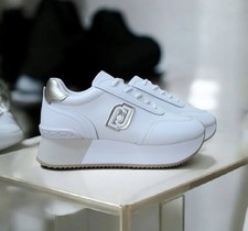 SNEAKERS DONNA BIANCO LIU JO IN PELLE BA5071PX179 PRIMAVERA ESTATE  2025
