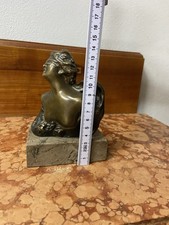 Dea Bendata In Bronzo Altezza 15/16 Cm