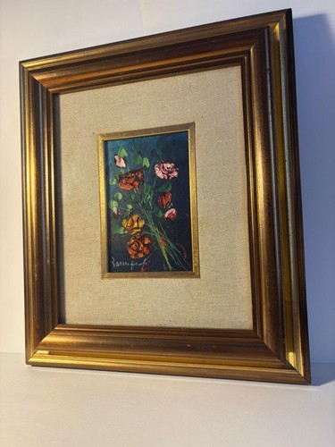 Quadro dipinto olio - , rose
