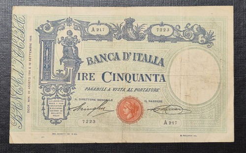 Lire 1914 barbetti - 50,