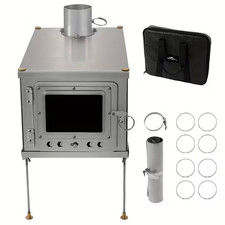 Stufa a legna pieghevole