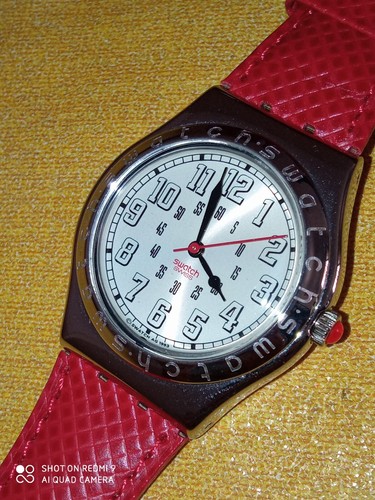 Swatch irony medium 1995 - medium, red