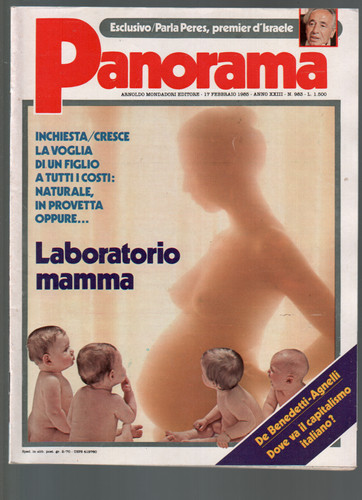 Rivista vintage panorama - vintage,