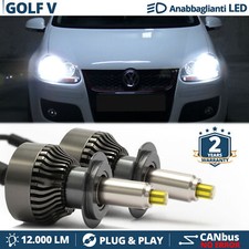 Kit LED per Volkswagen GOLF 5 ANABBAGLIANTI H7 CANbus Bianco Puro 6500K 12000LM