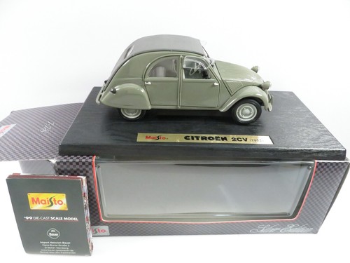 Maisto citroen 2cv 7550 - citroen,