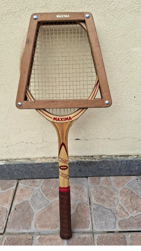 Racchetta tennis in legno - racchetta,