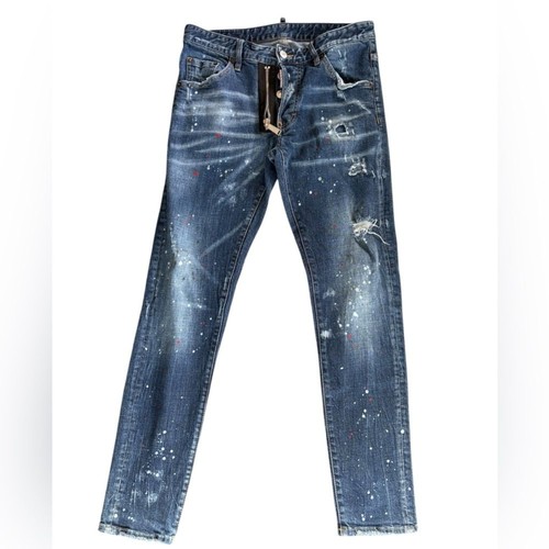 Dsquared2 painted slim jean - slim,