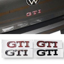 For GTI 2PCS logo posteriore