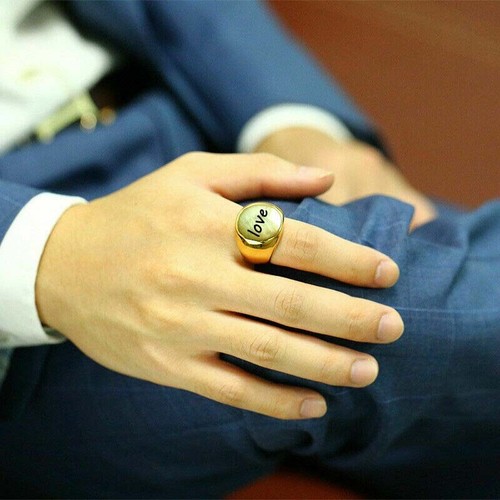 Anello uomo sigillo fascia - uomo,