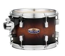 Pearl Decade Acero 14x10" Marrone Burst Lacca Rack Tom Drum WorldShip | Rivenditore