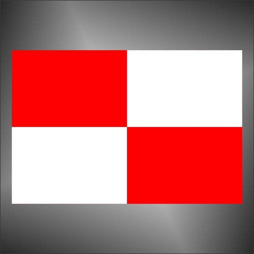 Adesivo bandiera flag nautica - bandiera,
